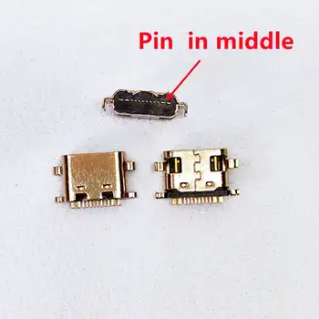 5 ks USB Nabíjací Dok Port Konektor Pre BLUBOO S1 Typ-C Nabíjačky konektor typu Jack 16pin opravu, výmenu súčasti 16 pin
