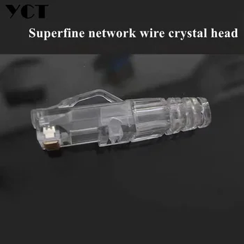 ultra-tenký drôt RJ45 crystal head pre Compuduit CAT6 sieťovú 28Awg ultra-tenký drôt konektor doprava zadarmo