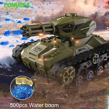 JJRC Rc Tank 500Pcs Vody Boom Streľba World of Tanks War Battle Tank Auto na Diaľkové Ovládanie Rádiové Ovládanie na Elektrický Stroj hračka chlapec