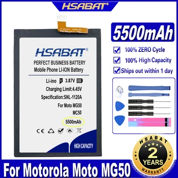 HSABAT MC50 5500mAh Batérie pre Motorola Moto MG50 Pre Lenovo K12 Pro XT2091-7 Batérií