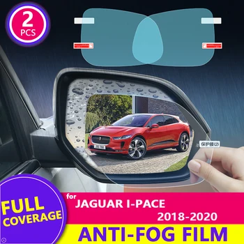 Dážď Film Plný Kryt Spätného Zrkadla Jasné, Anti-Fog Rainproof Jaguar I-Tempo 2018 2019 2020 Nálepky Auto Príslušenstvo Tovaru