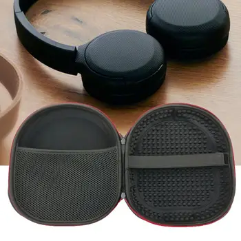 Užitočné Slúchadlá Taška Hladké Zip Headset Skladovanie Taška Opotrebovaniu Bezdrôtový Headset Ochranné puzdro Anti-jeseň