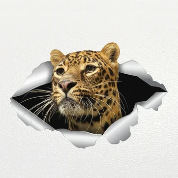V1105# Auto Nálepky Leopard Zvierat Nepremokavé Vinyl Odtlačkový Auto Príslušenstvo Dekor Pegatinas Para Coche