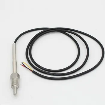 DS18B20 Digitálny Teplotný Senzor G1/4 Niť Sondy OD=6 mm 1 m PVC, 3-jadro Drôtu SUS304 Nehrdzavejúcej Ocele Shell L30mm - L300mm