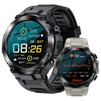 2023 Nové K37 Hodinky pre Mužov navigáciu GPS Outdoor Vojenské Smartwatch pánske Nepremokavé Športové Fitness Smart Hodinky pre Mužov