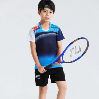 2023 Nové Deti Športy Bedminton sady pre deti,Chlapci Stolný Tenis Školenia oblek ,tenis chlapci Dievčatá Bežecká tričká s šortky