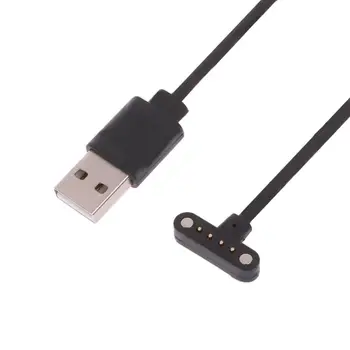 G5AA Smart Hodinky Magnet Nabíjanie USB 4 Pin Magnetické Chargering Kábel pre DM98