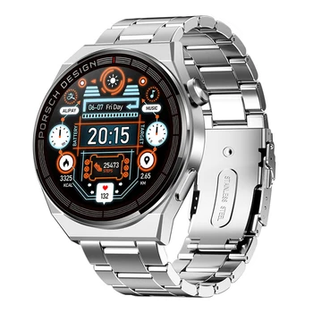2022 NFC Smartwatch Mužov AMOLED 390*390 HD Displej, Vždy zobrazovať čas Bluetooth Hovor, Vodotesný IP68 Smart Hodinky