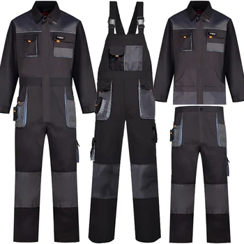 Zváranie Obleky, Pracovné Kombinézy, Ochranné Auto Repair Kombinézach Odolné Náradie Jednotné Multi-Vrecko Coverall Práce Bezpečné Oblečenie
