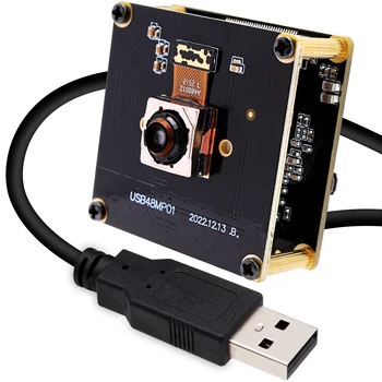 ELP Ultra HD 48MP Rýchle automatické Zaostrovanie USB Modul Kamery 8000*6000 UVC Zadarmo Ovládač, USB, Webkamera pre Skenovanie Dokumentov,Priemyselnej Inšpekcie