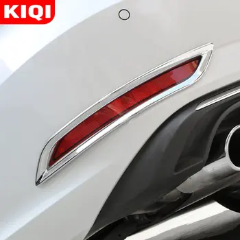 Pre Audi A3 8V 2013 - 2019 Zadné Hmlové Svetlo Kryt Foglight na Čítanie Rám Trim ABS Chrome Auto-Styling Príslušenstvo