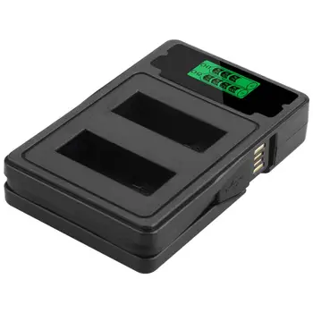 Pre GoPro Hero 10 Black dual channel nabíjačky batérií, LCD displej s nabíjací kábel vhodný pre gopro 9 hero9 príslušenstvo