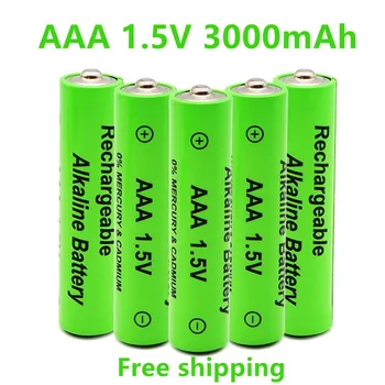 2-20pcs 1,5 V AAA batéria 3000mAh Nabíjateľné batérie NI-MH 1,5 V AAA batérie pre Hodiny myší, počítačov, hračiek, takže na+doprava zadarmo