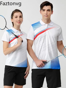 2022 Nové Bedminton Obleky, Ženy, Športové Rýchle Sušenie Priedušná-Krátke Rukávy Šortky pánske Oblek Súťaž Stolný Tenis Jersey