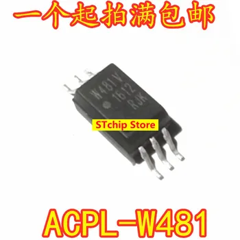Dovezené optocoupler W481V ACPL-W481 SMD SOP6 optocoupler izolant ovládač čip SOP-6