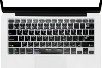 USA Ableton Live Lightroom Logic Pro X Skratka Podsvietenie Klávesnice Kryt Chránič pre MacBook Pro 13 15 13.3 15.4