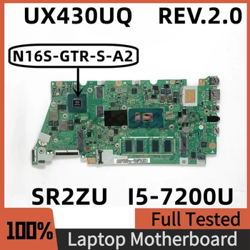 UX430UQ UX430UQ REV.2.0 Doske Pre Asus Notebook Doske N16S-GTR-S-A2 8GB S SR2ZU I5-GB 7200 CPU 100% Plnej Testované Dobré