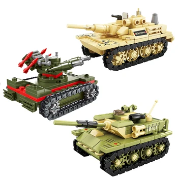 Nové druhej Svetovej Vojny Vojenský Bojový Tank Model 99A M1A2 Tehly Klasické Príslušenstvo Tvorivé Montáž Vzdelávacie Hračky pre Deti, Darčeky