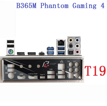 Pôvodný Pre ASROCK B365M Phantom Gaming 4 I/O Shield Zadnú Dosku BackPlate Blende Držiak