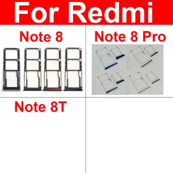 Micro Sim Kartu, Držiak Pre Xiao Redmi Poznámka 8 Note8 Pro Pre Redmi Note8T Micro SD Čítačka Sim Kartu Náhradné Diely