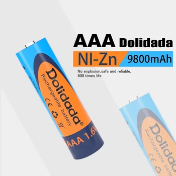 AAA akku 1,6v9800mah nabíjania batérie viac stabilné, životnosť je 5 krát 1,5 v batérie série