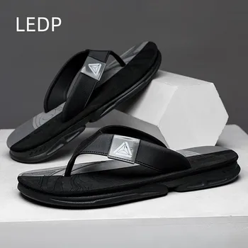 Pánske Letné Sandále Ležérne Módne Flip Flops Ploché Papuče pre Domáce Človeka Designer Replika Topánky Najlepších Predajcov V roku 2023 Produkty