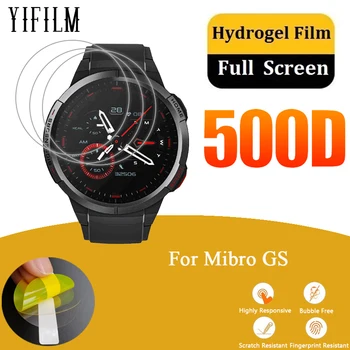 3ks TPU Hydrogel Film Pre Xiao Mibro GS MI Brácho Smartwatch Screen Protector HD Jasné, Anti-scratch Ochranný Kryt Nie Sklo