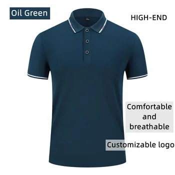 Cool vysoká Kvalita Bavlny Golf Športové Tričko Luxusné Mužov jednofarebné Košele Polo Módneho priemyslu Ležérne Oblečenie Mužov 4XL Lete